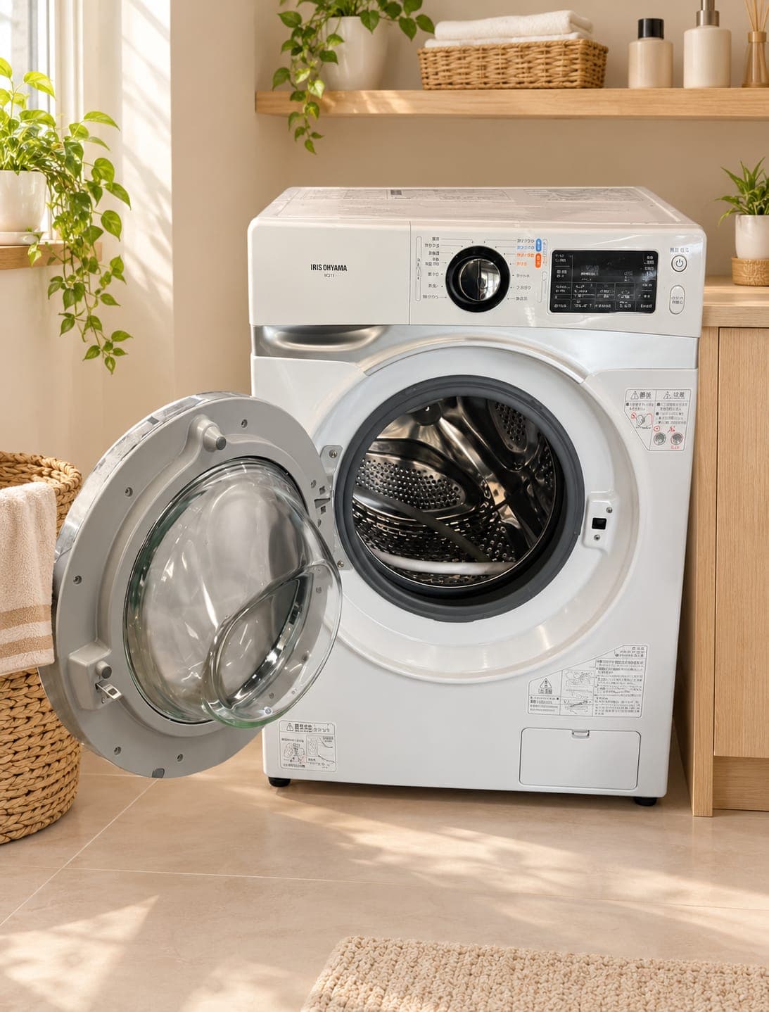 IRIS OHYAMA Drum Washing Machine 2